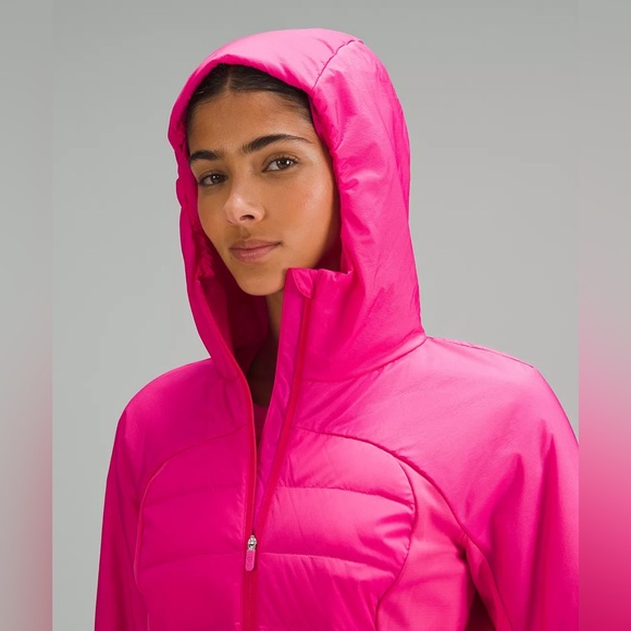 NWT Lululemon Down for It All Jacket In Sonic Pink - Picture 3 of 13